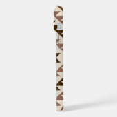 Conception de motif diamant aztéque marron+crème (Côté gauche)