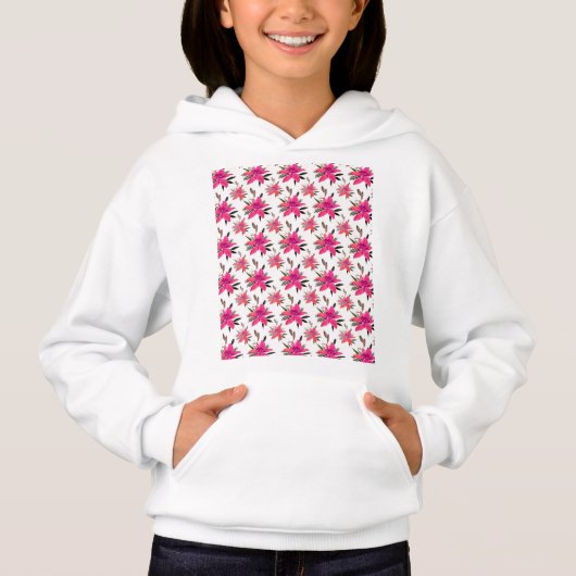 Conception de motif floral Fleurs roses (Devant)