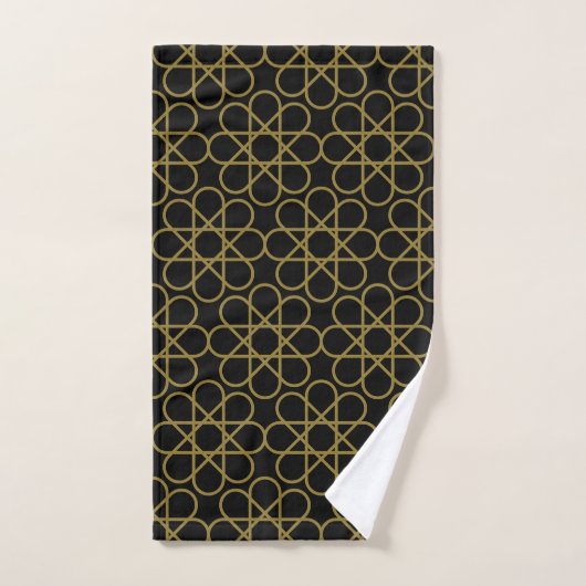 Conception de motif géométrique arabe islamique Vi (Serviette à main)
