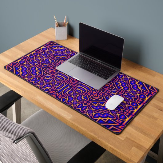 Conception de motif kaléidoscope rétro chic (Bureau 2)