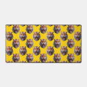 Conception de motif tête de tigre jaune (Recto)