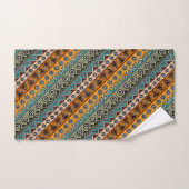 Conception de motifs aztèques ethniques colorés (Serviette à main)