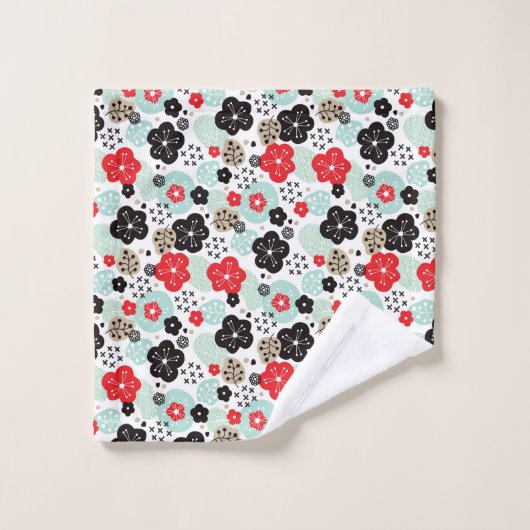 Conception de motifs japonais mignons Case-Mate Co (Gant de toilette)