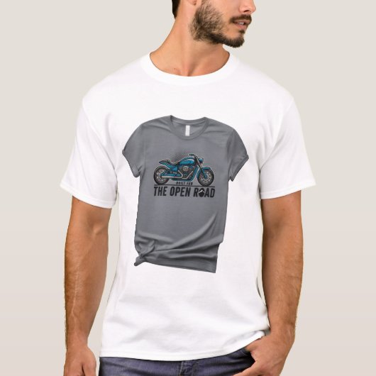 Conception de moto sauvage pour T-Shirt (Devant)