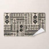 Conception de mudcloth moderne royale (Serviette à main)