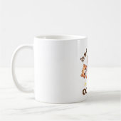 Conception de mug à café avec un chat mignon (Gauche)