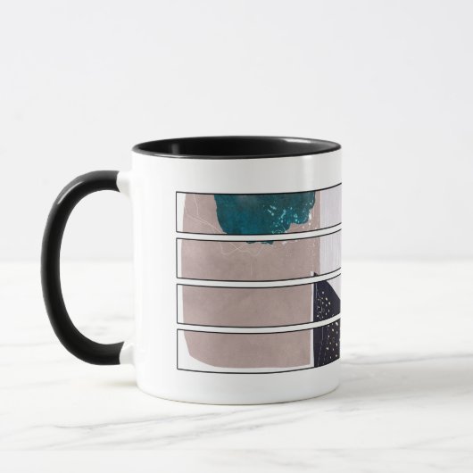 Conception de mug abstrait (Gauche)