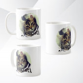 Conception de mug avec photo et nom personnalisés