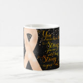 Conception de mug avec ruban de sensibilisation au (Centre)
