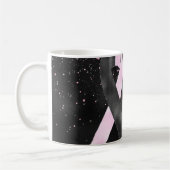 Conception de mug avec ruban de sensibilisation Bl (Gauche)