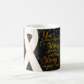 Conception de mug avec ruban de sensibilisation bl (Centre)