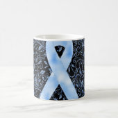 Conception de mug avec ruban de sensibilisation bl (Centre)