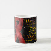Conception de mug avec ruban de sensibilisation ro (Centre)
