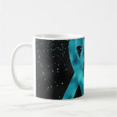 Conception de mug avec ruban de sensibilisation sa (Gauche)