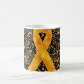 Conception de mug avec un ruban de sensibilisation (Centre)