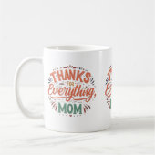 Conception de mug classique de 330 ml - "Merci pou (Gauche)