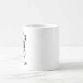 Conception de mug classique de diable de Tasmanie (Centre)