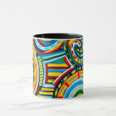 Conception de mug colorée (Centre)