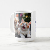 Conception De Mug D'Amitié À Des Fins Pawsitives. (Devant gauche)