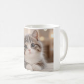 Conception de mug de chaton mignon | Tasse à café (Devant droit)