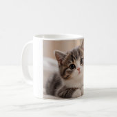 Conception de mug de chaton mignon | Tasse à café (Devant gauche)