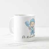 Conception de mug de dentiste de dessin animé mign (Devant gauche)