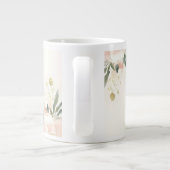 Conception de mug de mariage Blush & Breeze – Flor (Dos)
