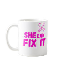 Conception de mug DIY Elle Peut Le Réparer