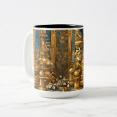 Conception de Mug Dreamy sur le thème des échecs (Devant gauche)