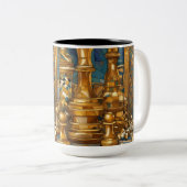 Conception de Mug Dreamy sur le thème des échecs (Devant droit)