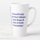Conception De Mug En Latte Pour Animaux De Compagn (Droite)