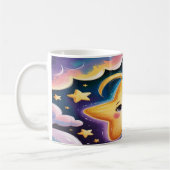 Conception de mug étoilé – Art de tasse céleste mi (Gauche)