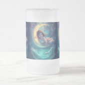 Conception de mug Fille de Lune Rêveuse | Art de B (Centre)