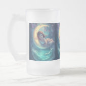 Conception de mug Fille de Lune Rêveuse | Art de B (Gauche)