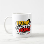 Conception de mug Il n'y a pas d'endroit comme la (Gauche)