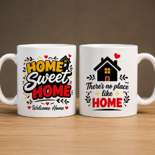 Conception de mug Il n'y a pas d'endroit comme la