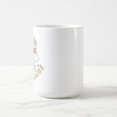 Conception de mug licorne mignonne où il est écrit (Centre)