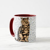 Conception de Mug Moderne et Mug mignonne et Mug t (Devant gauche)