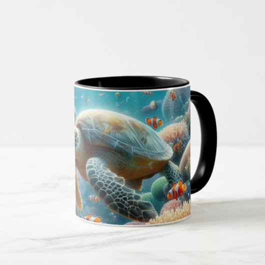 Conception de Mug Moderne et Mug mignonne et Mug t (Devant droit)