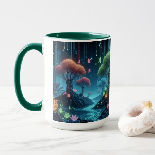Conception de Mug Moderne et Mug mignonne et Mug t (Avec donut)