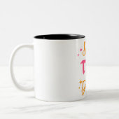 Conception de mug motivationnel pour défoncer la j (Gauche)