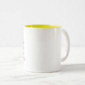 conception de mug Noël calories ne comptent pas (Devant droit)