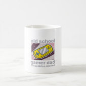 Conception de mug Old School Gamer Dad Rétro (Centre)