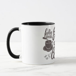 conception de mug pause café