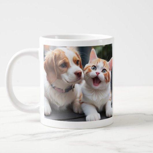 Conception De Mug Pour Animaux De Compagnie À Usag (Gauche)