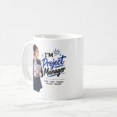 Conception de mug pour chef de projet (Devant gauche)