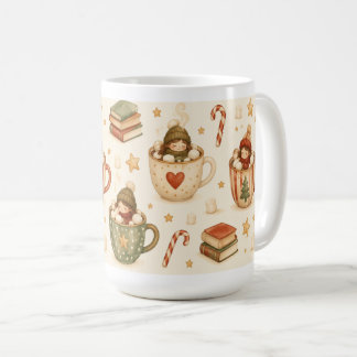Conception de mug pour enfants au chocolat chaud d