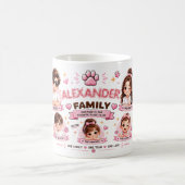 Conception de mug pour famille mignonne (SUR MESUR (Centre)