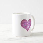 Conception de mug pour la Saint-Valentin Cœur & Am (Devant droit)