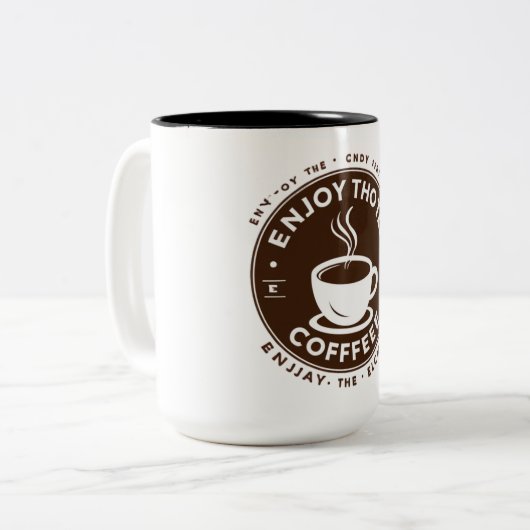 Conception de Mug Professionnel : Ajoutez une touc (Devant gauche)